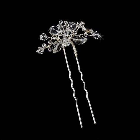 Swarovski Crystal Bridal Hair Pin Crystal Bridal Hair Pins Bridal
