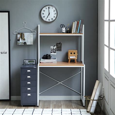 A study table is very important as it serves various purposes. Study Table with Top Shelf | Shopee Singapore