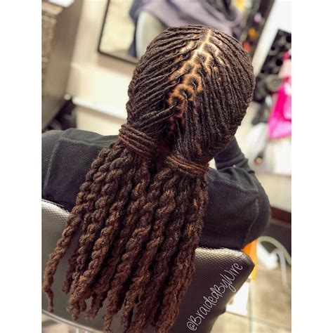 Pin On Delightful Dreads Beautiful Braids And Lovely Locks