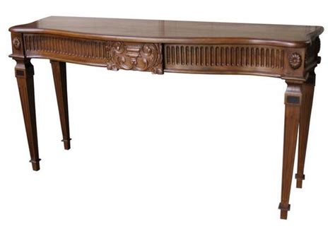Carved Adam Console Table T026 Lock Stock And Barrel