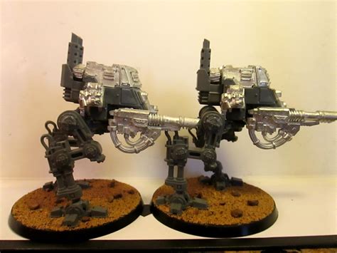 Armoured Imperial Guard Lascannon Sentinel Work In Progress