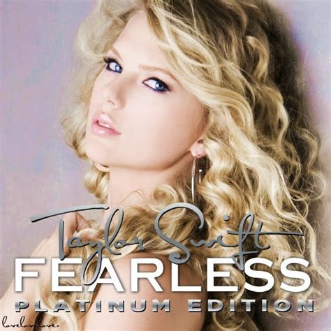 Taylor Swift Fearless Platinum Edition Blog Knak Jp