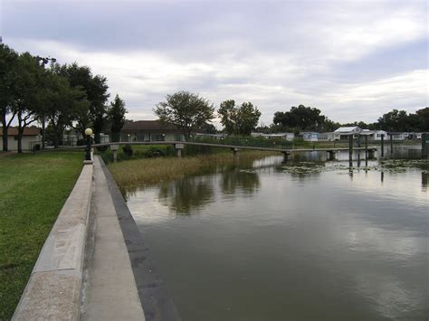 The Lakefront Of Ferran Park In Eustis Fl On The Banks Of Lake Eustis