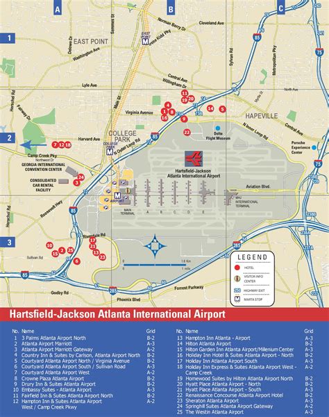 Hartsfield Jackson Map World Map 07