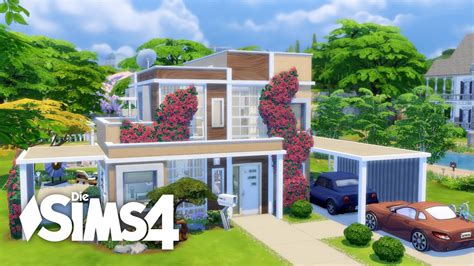 Die Sims 4 Speed Build Cozy Modern House Vixella Shell Challenge