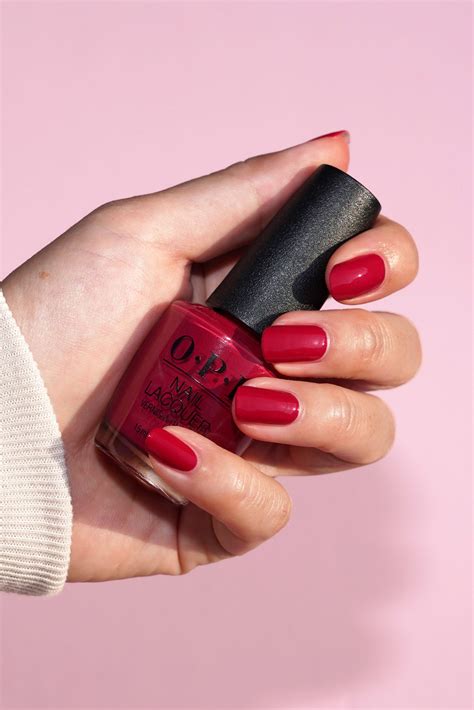 Valentine Red Nail Polish For A Date Night Look In Amelia Infore