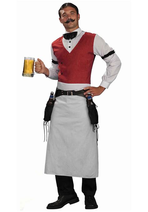 Old West Saloon Bartender Costume Mens Wild West Costume Idea