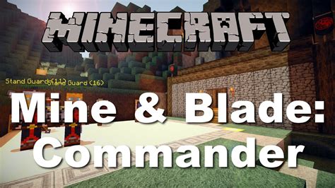 Minecraft Mount And Blade Mod Youtube