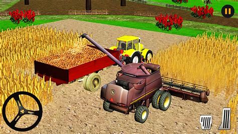 Real Tractor Farming Simulator New Farm Game Android Gameplay