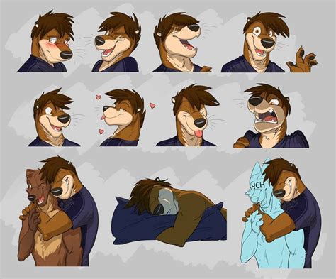 commission c j s expression sheet by temiree on deviantart anthro furry furry comic furry art