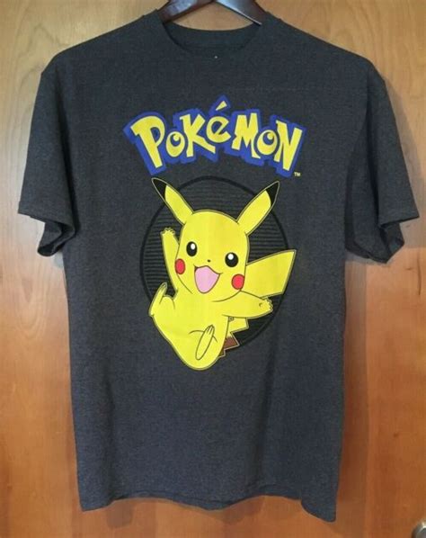Pokémon Pikachu Character T Shirt Officially Licensed Nintendo Adult