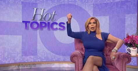Wendy Williams Claims She Was Vilified For Admitting She Got Full