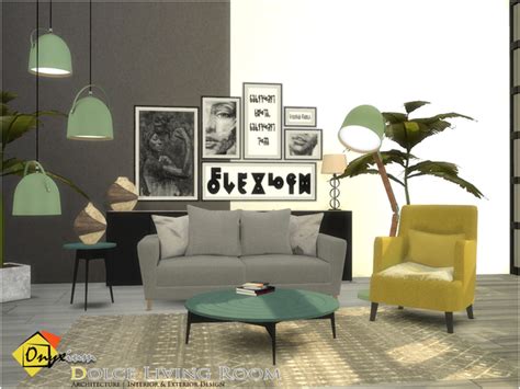 Dolce Living Room By Onyxium At Tsr Sims 4 Updates