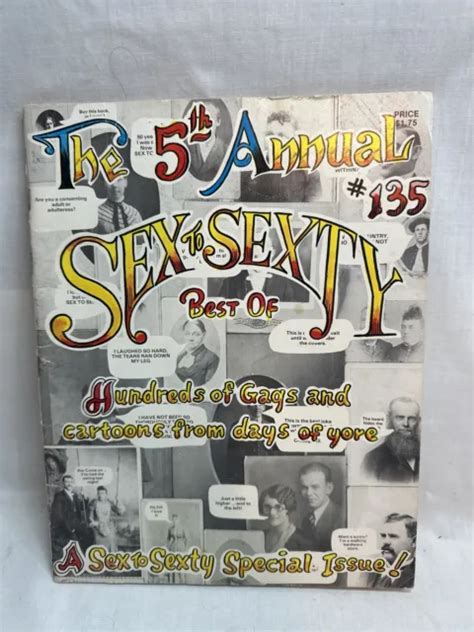 Vintage 1970s Series Sex To Sexty 135 Adult Humor Magazine 3500 Picclick
