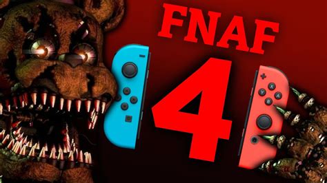 Mi Primera Vez En Five Nights At Freddys 4 Para Nintendo Switch 😨