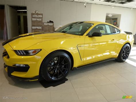 2016 Triple Yellow Tricoat Ford Mustang Shelby Gt350 110003744 Photo