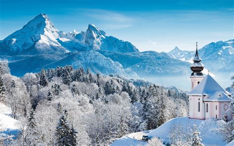 Bavaria Under Snow Wallpaper For Widescreen Desktop Pc 1920x1080 Full Hd