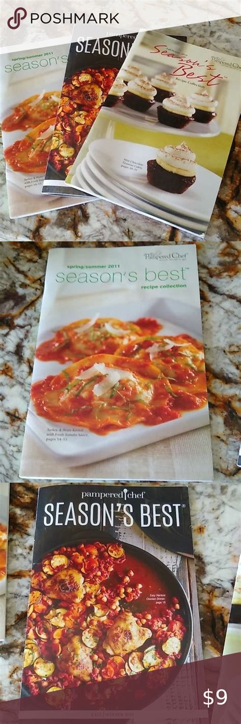 210 Pampered Chef Cookbook Seasons Best Chef Cookbook Kitchen