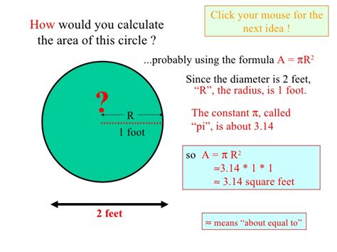 Learn how the number pi allows us to relate the radius, diameter, and circumference of a circle. Circle area