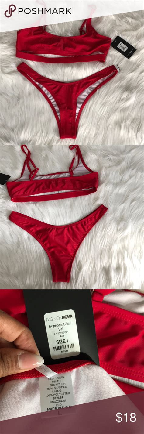 Red 2pic Bathing Suit 👙 Red Bathing Suits Bathing Suits Womens