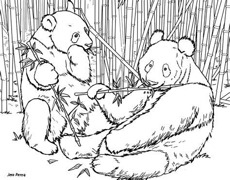 panda bear coloring pages coloring pages coloring home