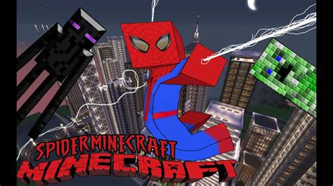 Minecraft Spiderman Parody Video Animationoriginal Youtube