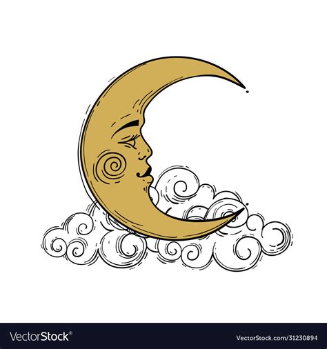 Cresent Moon Drawing How To Draw A Crescent Moon For Beginners