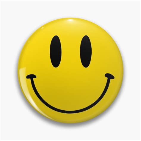 Smiley Face Pins And Buttons Redbubble