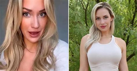 Golf Sensation Paige Spiranac Shows Off Assets In Low Cut Top As She Hot Sex Picture