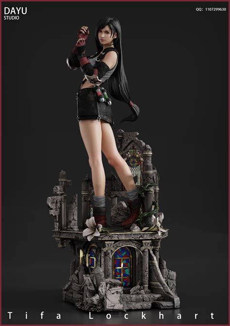 14 Scale Tifa Lockhart Ff7 Final Fantasy Vii Resin Statue Dayu