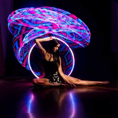 Launch Yourself On Each Moment Hula Hoop Light Led Hula Hoop Led Hoops Hula Hoop Dance Hoola