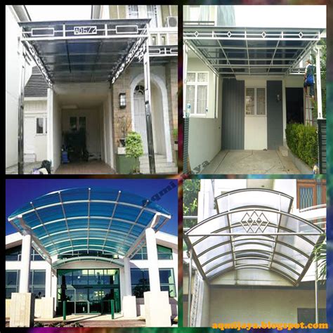 12 desain kanopi rumah minimalis. Aqmi Jaya: Macam-Macam Kanopi Stainless