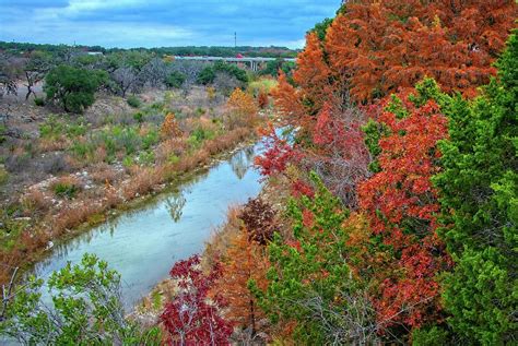 Fall Colors Along Big Joshua Creek Photograph By Lynn Bauer