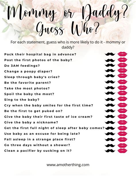 Baby Shower Games You Will Love Printable Baby Shower Games Tea Party Baby Shower Baby