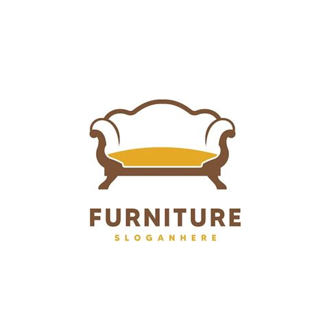 Premium Vector Furniture Logo Design Template Icon Vector Illustration