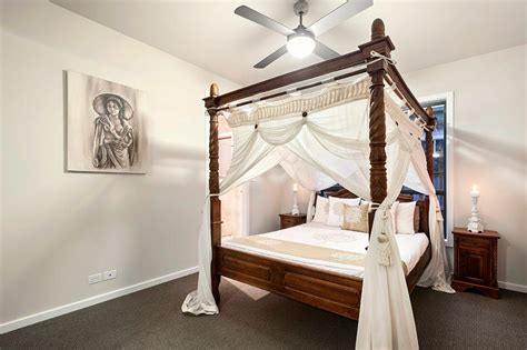 135 results for bed canopy four poster. King Size Four Poster Bed Canopy Deluxe Mosquito Net Cream ...