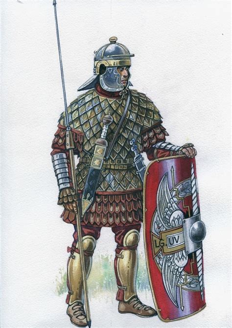 Roman Legionnaire 2nd Century Ad By Pcourcelle Roman Legionary