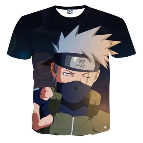 Kakashi Hatake 3d Printed T Shirts