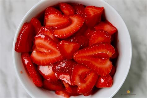 Macerated Strawberries Recipe Balsamic The Cheeky Chickpea