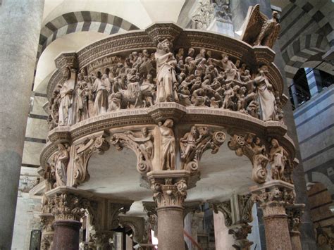 Pulpit Detail By Pisano Giovanni
