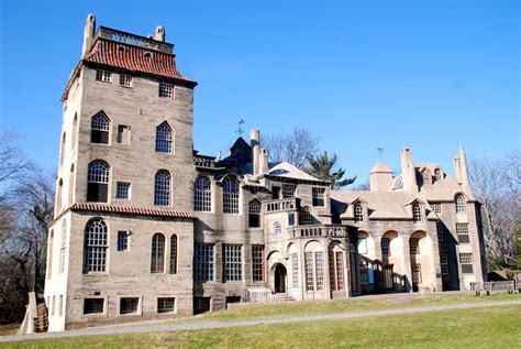 Doylestown Pa Historic Fonthill Mansion Editorial Stock Photo Image