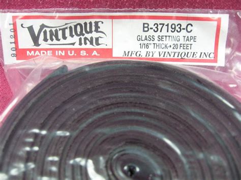 Buy Glass Setting Tape 116 Inch Thick And 20 Foot Roll Rubber Tape
