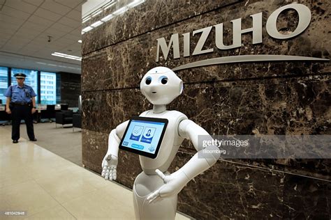Softbank Corp S Humanoid Robot Pepper Stands At A Mizuho Bank Ltd News Photo Getty Images