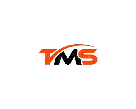 Modern TMS Letter Initial Logo Design Stock Vector Illustration Of