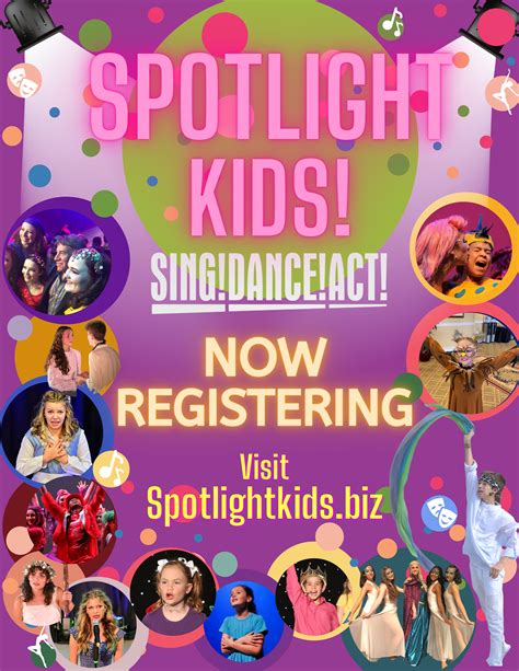 Spotlight Kids Now Registering Secure Your Spotlight Now Sarasota