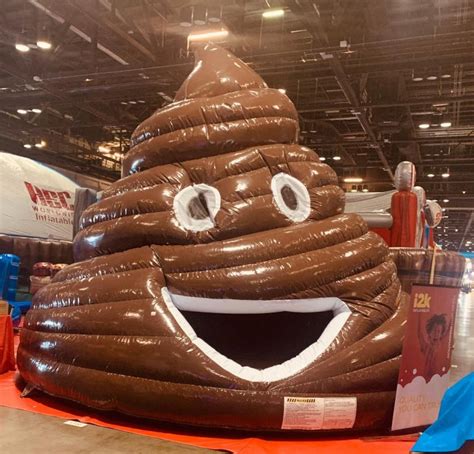 Worlds Largest Poop Emoji Rental Lets Party