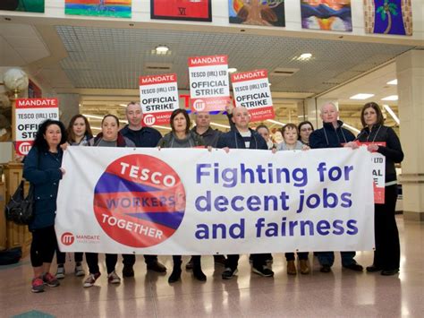 Tesco Row Ratchets Up As Staff Down Tools Longford Leader