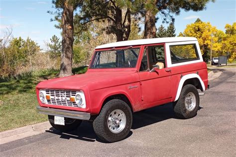 1969 Ford Bronco 3 Speed For Sale On Bat Auctions Sold For 31250 On