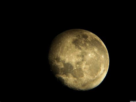 Moon phase for today and tonight with current lunar phase, illumination percentage and moons age. Gold Moon picture, by ivanSpace for: the moon photography contest - Pxleyes.com