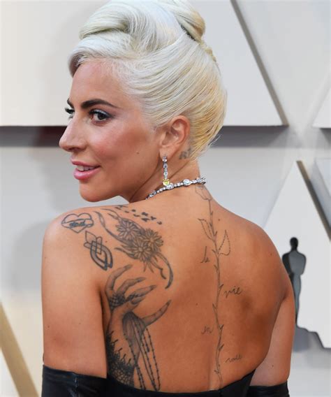 Lady Gagas Back Tattoos Already Won The Oscars Refinery29